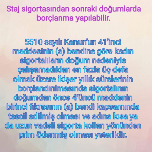 Staj Sigorta Başlangıcının İşe Yaradığı Tek Konu